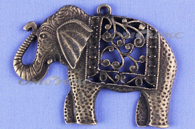 Декоративный элемент для творчества из металла "Слон"  - купить в Липецке. Цена: 26.66 руб.
