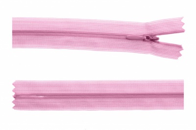 Молния потайная Т3 513, 60 см, капрон, цвет св.розовый - купить в Липецке. Цена: 10.24 руб.