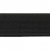 Резинка 25 мм Тканая, 13,75 гр/п.м, (бобина 25 +/-0,5 м) - черная  - купить в Липецке. Цена: 11.67 руб.