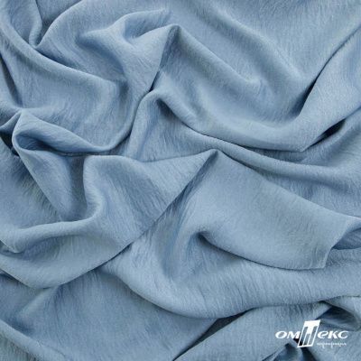 Ткань плательная Муар, 100% полиэстер,165 (+/-5) гр/м2, шир. 150 см, цв. Серо-голубой - купить в Липецке. Цена 215.65 руб.