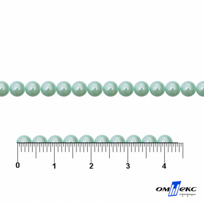 0404-5146G-Полубусины пластиковые круглые "ОмТекс", 4 мм, (уп.50гр=2500+/-10шт), цв.086-бл.бирюза - купить в Липецке. Цена: 63.50 руб.