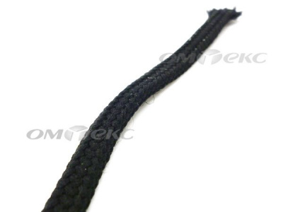 Шнурки т.3 200 см черн - купить в Липецке. Цена: 21.69 руб.