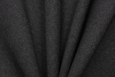 Ткань костюмная 25505 2003, 265 гр/м2, шир.150см, цвет т.серый - купить в Липецке. Цена 418.73 руб.