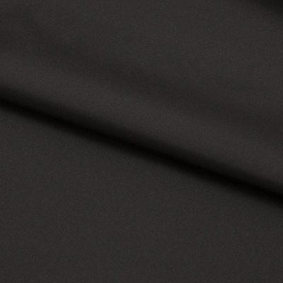 Курточная ткань Дюэл (дюспо), PU/WR/Milky, 80 гр/м2, шир.150см, цвет чёрный - купить в Липецке. Цена 141.80 руб.