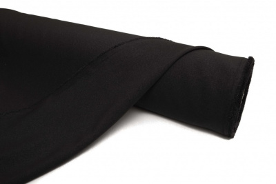 Ткань костюмная 24880 2022, 220 гр/м2, шир.150см, цвет чёрный - купить в Липецке. Цена 451 руб.